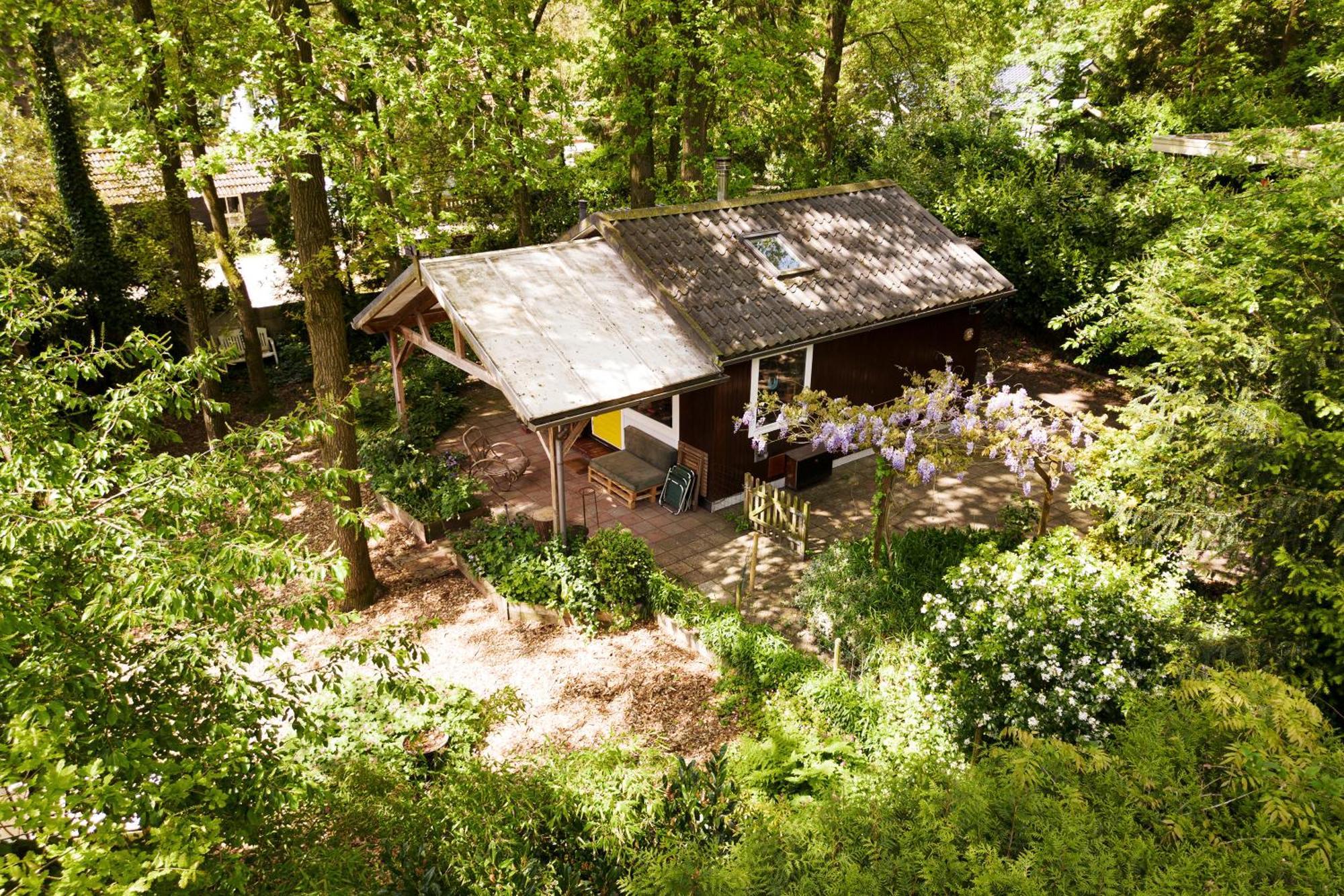 Knus Boshuisje Onder De Eiken Ermelo Bagian luar foto